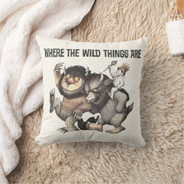 Cojín Decorativo Donde las cosas salvajes son personajes