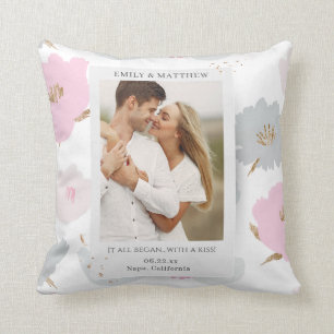 Cojín Decorativo Donde Todo Comenzó Parejas Románticas Personalizad