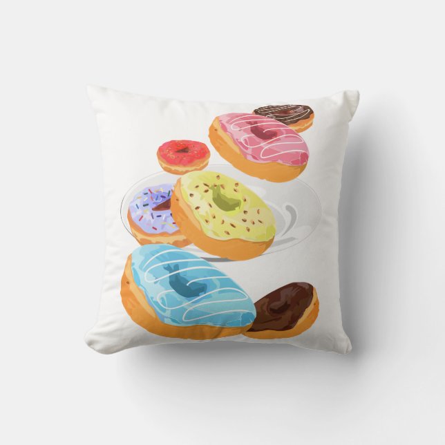 Cojín Decorativo Donuts (Anverso)