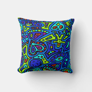 Cojín Decorativo Doodle espacial #1