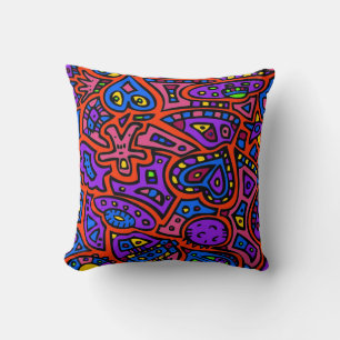 Cojín Decorativo Doodle Espacial #3