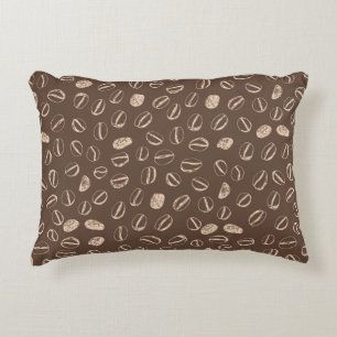 Cojín Decorativo Doodle personalizado dibujado a mano con granos de