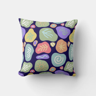 Cojín Decorativo Doodles de ensueño - Diseño del Motivo de la Natur