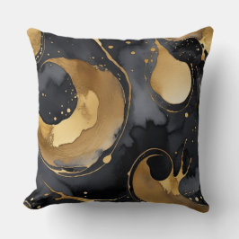 Cojín Decorativo Dorado Moon