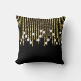 Cojín Decorativo Dorados y Brillantes