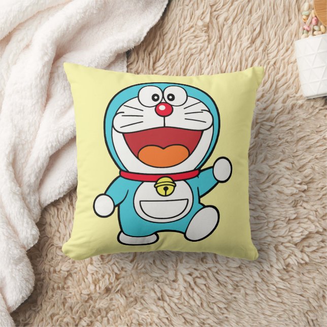 Cojín Decorativo Doraemon Feliz (Manta)