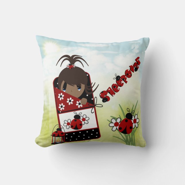 Cojín Decorativo Dormir sobre 2 almohadillas (Anverso)