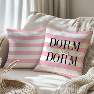 Cojín Decorativo Dormitorio Dulce Dormitorio Raya Rosa Decoración U