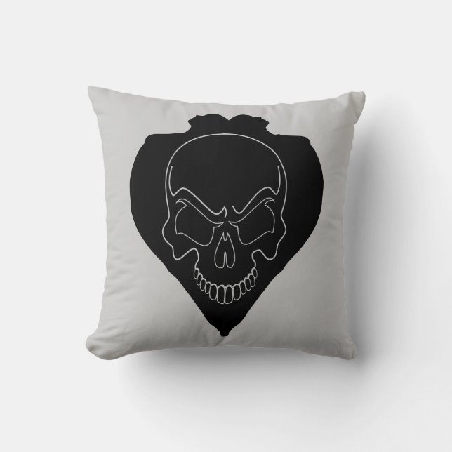 Cojín Decorativo Dos Chicas Y Calavera (Anverso)