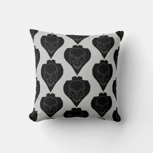 Cojín Decorativo Dos Chicas Y Calavera