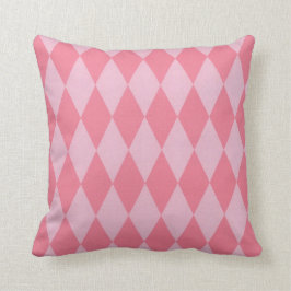 Cojín Decorativo Dos entonaron a Harlequins rosados