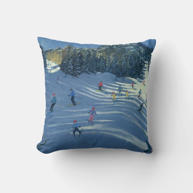 Cojín Decorativo Dos Esquí-Cuestas 2004 (Anverso)