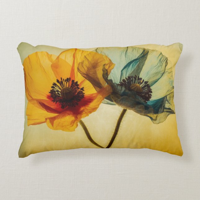 Cojín Decorativo Dos flores (Anverso)