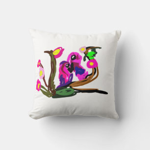 Cojín Decorativo Dos loros viven