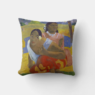 Cojín Decorativo Dos mujeres tahitianas, Gauguin