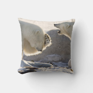 Cojín Decorativo Dos osos polares
