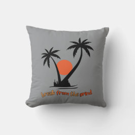 Cojín Decorativo Dos palmas negras BFTG Pillow