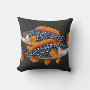 Cojín Decorativo Dos peces manchados
