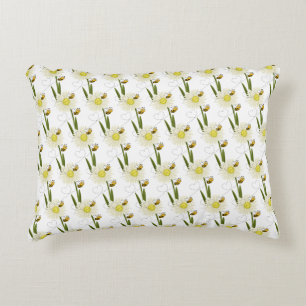 Cojín Decorativo Dos pequeñas y lindas abejas