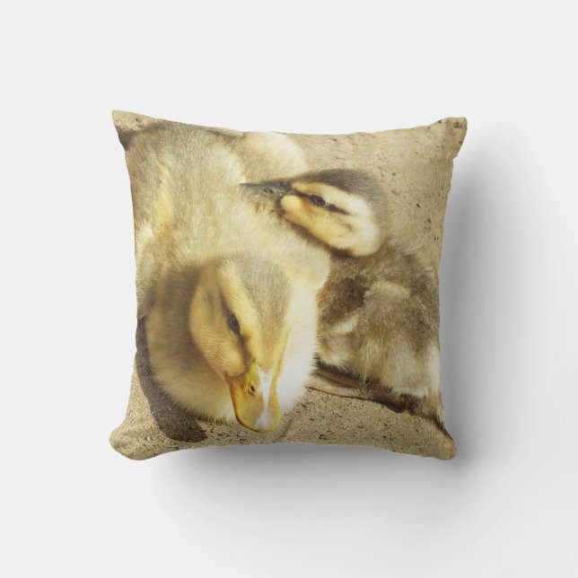Cojín Decorativo dos pequeños patos (Anverso)