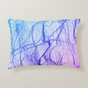Cojín Decorativo Dos Tone Purple Marble Look