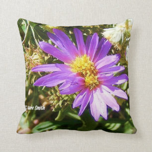 Cojín Decorativo Dos Wildflowers púrpuras