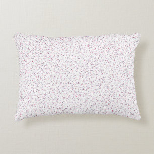 Cojín Decorativo Dosis rosadas y moradas de Berry Sweet Speckled