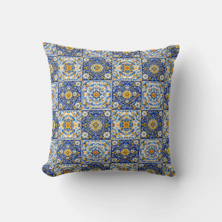 Cojín Decorativo Double‑Sided Azulejo Cozy Pillow