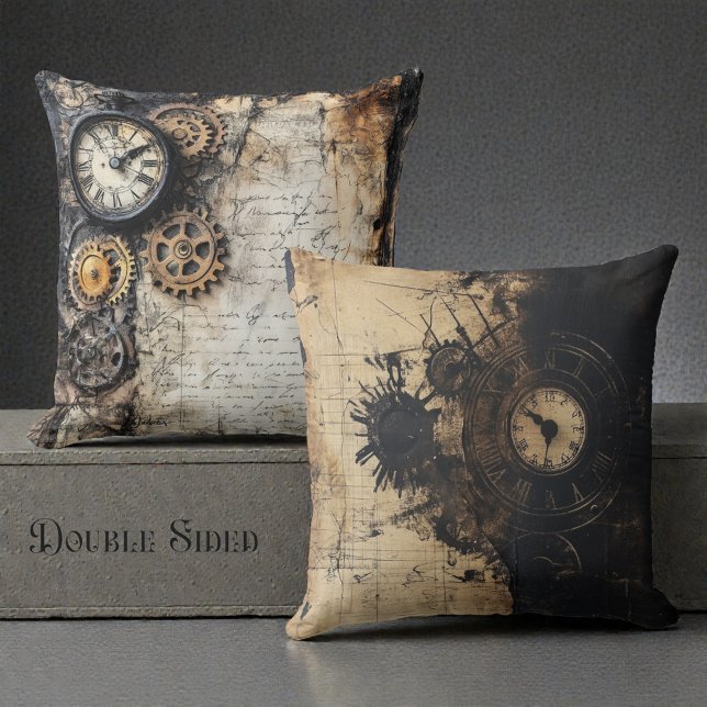 Cojín Decorativo Double Sided Victorian Steam Punk (Subido por el creador)