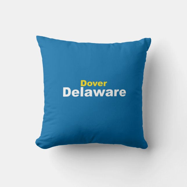 Cojín Decorativo Dover, Delaware Pillow (Anverso)
