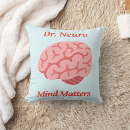 Cojín Decorativo Dr. Neuro Mind Matters
