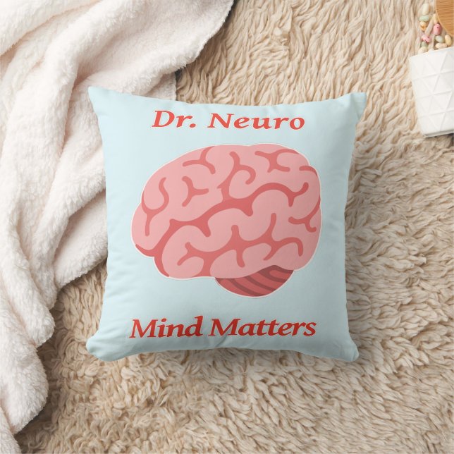 Cojín Decorativo Dr. Neuro Mind Matters (Manta)