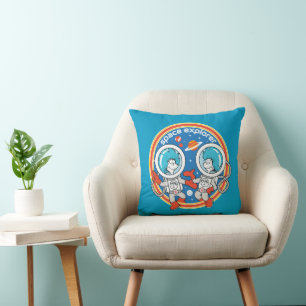 Cojín Decorativo Dr. Seuss   Cadet One Cadet Two Space Explorer