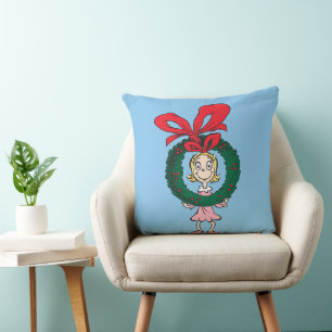 Cojín Decorativo Dr. Seuss Cindy-Lou Quién - Corona