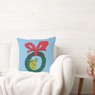 Cojín Decorativo Dr. Seuss Corona de Grinch