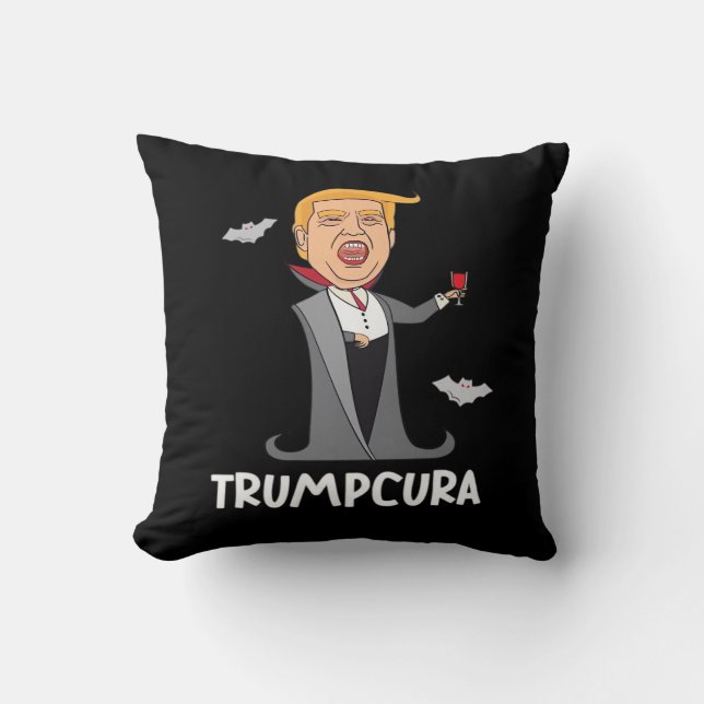 Cojín Decorativo Drácula de Halloween (Anverso)