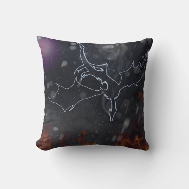 Cojín Decorativo Dragón (Anverso)