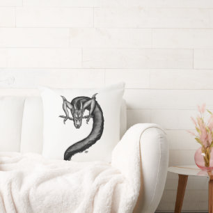 Cojín Decorativo Dragón al estilo del tatuaje