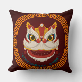 Cojín Decorativo Dragón chino Año Nuevo