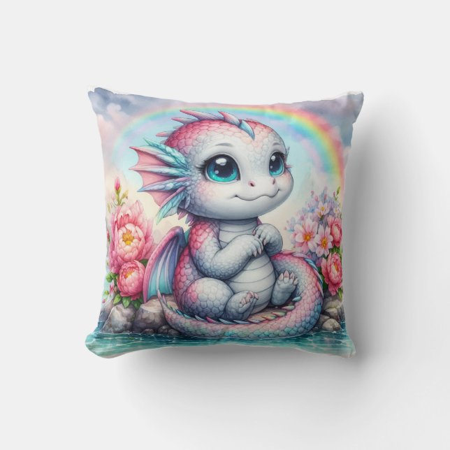 Cojín Decorativo Dragón cutáneo (Anverso)