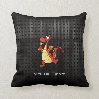 Cojín Decorativo Dragón del dibujo animado; Rugoso