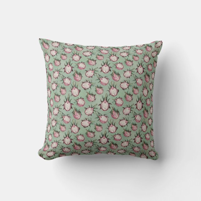 Cojín Decorativo "Dragon Fruit Fiesta" (Anverso)