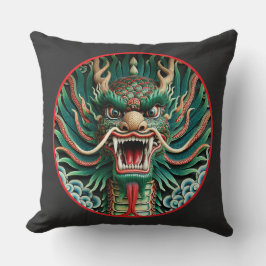 Cojín Decorativo Dragón japonés y tradiciones Shinto-Budistas