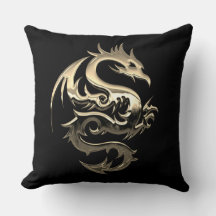 Dragón Metálico de Oro Reversible