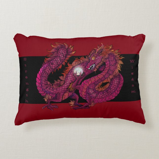 Cojín Decorativo Dragon Pearl Pillow (Anverso)
