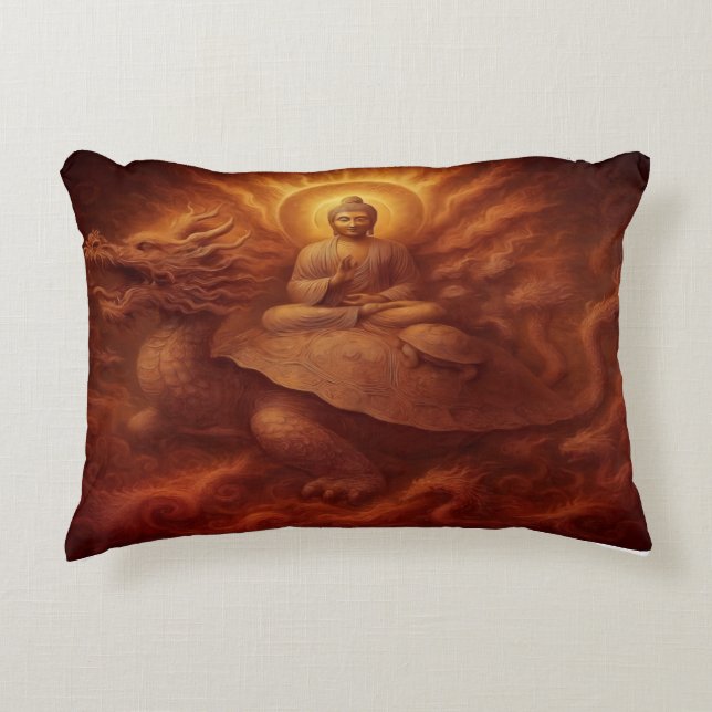 Cojín Decorativo Dragon Turtle (Anverso)