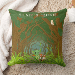 Cojín Decorativo Dragón y amigo personalizados