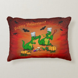 Cojín Decorativo Dragones - ¡Feliz Halloween! Hoy cocinaré
