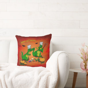 Cojín Decorativo Dragones - ¡Feliz Halloween! Hoy cocinaré