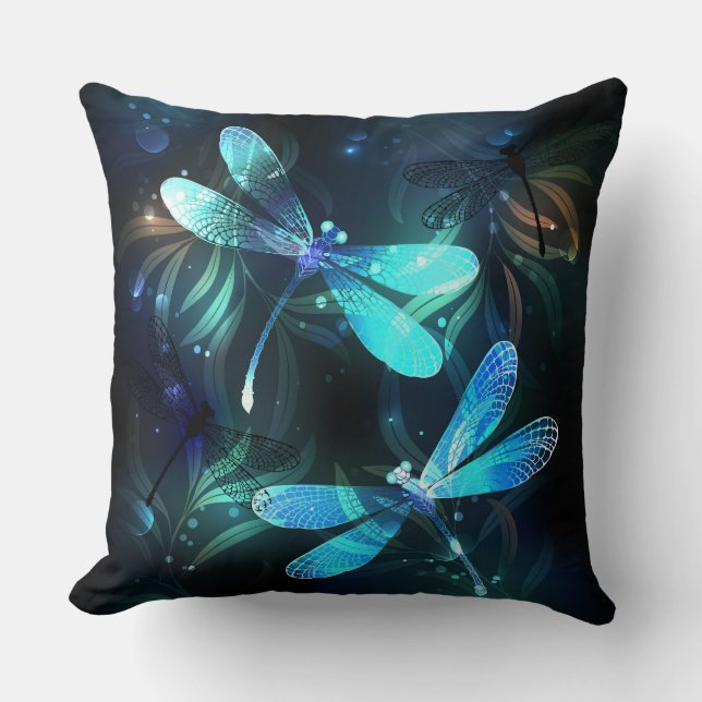 Cojín Decorativo Dragonflies (Anverso)
